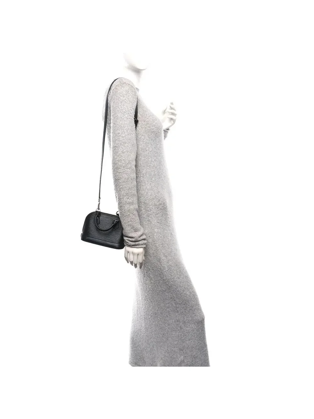Louis Vuitton Epi Alma Nano Black #295658L15B
